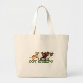 schapen grote tote bag (Voorkant)