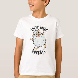 Schapen Hoera Funny Animal Pun T-shirt