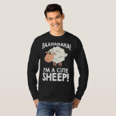 Schapen, ik ben een verkuilde schaap t-shirt (Voorkant volledig)