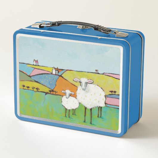 Schapen in de Meadow (Achterkant)