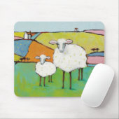 Schapen in de Meadow Muismat (Met muis)