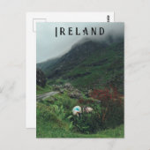 Schapen in de mist briefkaart (Voorkant / Achterkant)