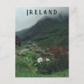 Schapen in de mist briefkaart (Voorkant)