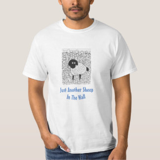 Schapen in de muur t-shirt