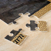 Schapen in de schuur legpuzzel (Zijkant)