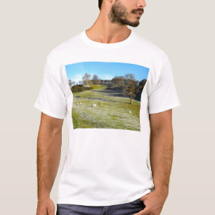 Schapen in de vorstvallei t-shirt