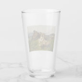 Schapen in een weide (door August Friedrich Schenc Glas (Achterkant)