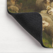 Schapen in een weide (door August Friedrich Schenc Muismat (Hoek)