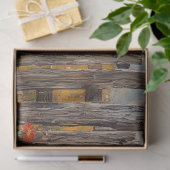 Schapen in een Wildflower Field Rustiek Boerderij Tissuepapier (Geschenk)