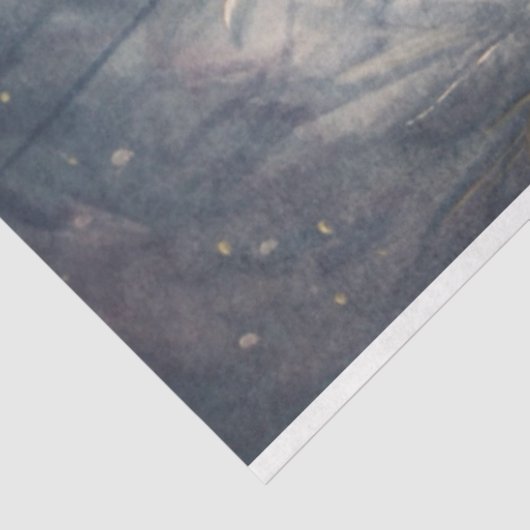 Schapen in het winterbosweefselpapier tissuepapier (Detail)