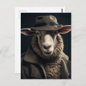 Schapen in menselijke kleren briefkaart (Voorkant / Achterkant)