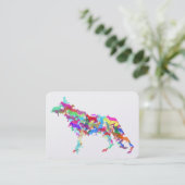 Schapen Invasion Visitekaartje (Staand voorkant)