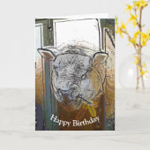 SCHAPEN KAART (Gele Bloem)