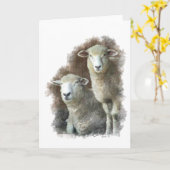 Schapen Kaart (Gele Bloem)