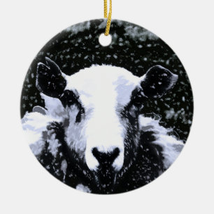 SCHAPEN KERAMISCH ORNAMENT
