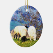 SCHAPEN KERAMISCH ORNAMENT (Rechts)
