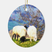 SCHAPEN KERAMISCH ORNAMENT (Links)