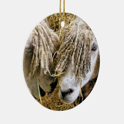 SCHAPEN KERAMISCH ORNAMENT (Rechts)