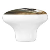 SCHAPEN KERAMISCHE KNOP (Zijkant)