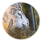 SCHAPEN KERAMISCHE KNOP (Voorkant)