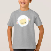 Schapen, kleine schapen, Baby schapen, witte schap T-shirt (Voorkant)