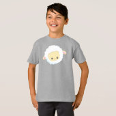 Schapen, kleine schapen, Baby schapen, witte schap T-shirt (Voorkant volledig)