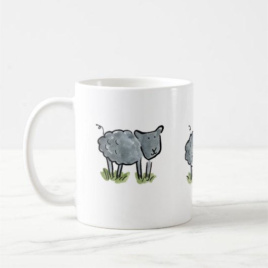 Schapen Koffiemok (Links)
