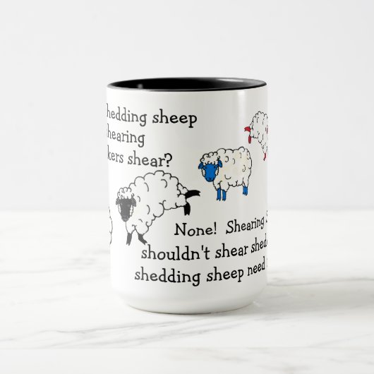 Schapen-/lamsverhoortwistergedicht Mok (Midden)