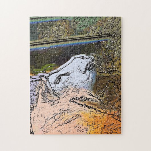 SCHAPEN LEGPUZZEL (Verticaal)