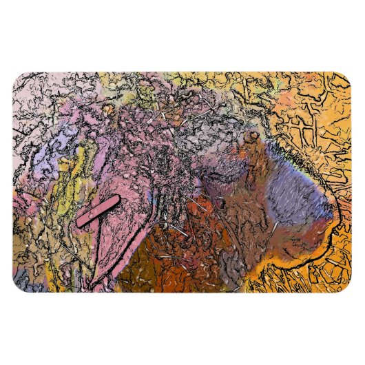 SCHAPEN MAGNEET (Horizontaal)