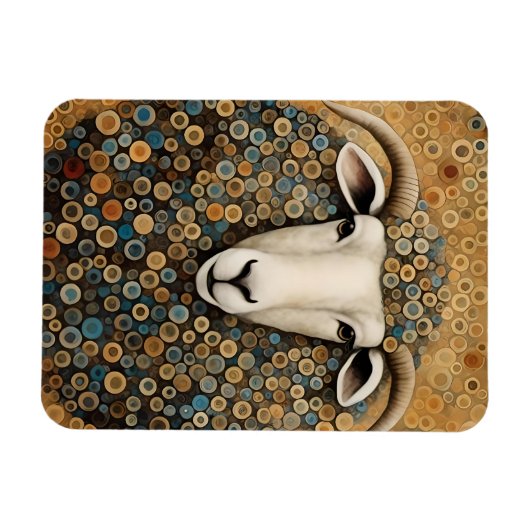 Schapen Magneet (Horizontaal)