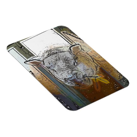 SCHAPEN MAGNEET (Rechterzijde)