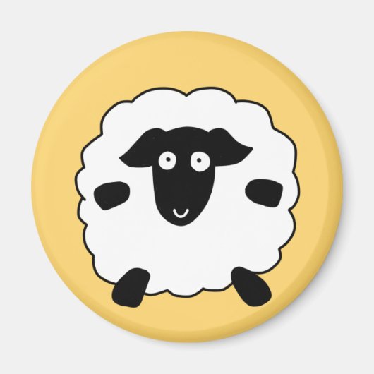 Schapen Magneet (Voorkant)
