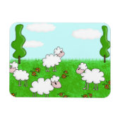 Schapen Magneet (Horizontaal)