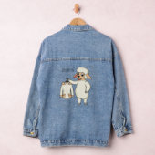 Schapen met een jasje cartoon denim jacket (Hangar)