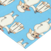 Schapen met een jasje cartoon tafelkleed (Gekanteld)