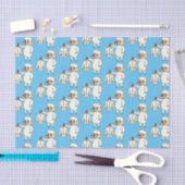 Schapen met een jasje cartoon tissuepapier (Craft)