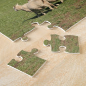 Schapen met een uitzicht, Queenstown NZ - Puzzle Legpuzzel (Zijkant)