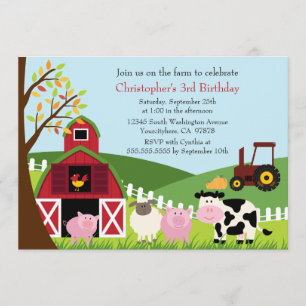 Schapen met verjaardagsfeestdag kaart