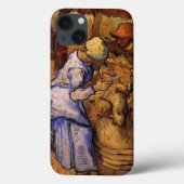Schapen (na Millet) door Vincent van Gogh Case-Mate iPhone Case (Achterkant)