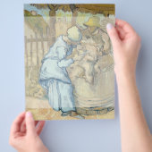 Schapen na Millet door Vincent Van Gogh Flyer (Hand)