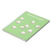schapen notitieblok (Linkerzijde)