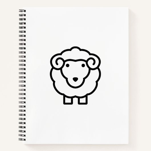 Schapen Notitieboek (Voorkant)