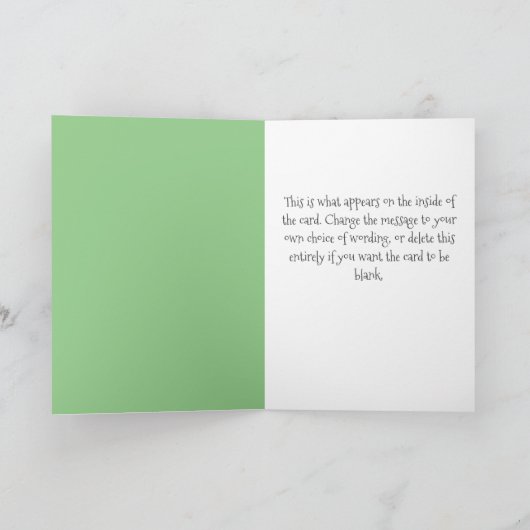 Schapen Ontwerp Gelukkige Verjaardag Elektricien Kaart (Binnen)