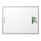  schapen Ooien landbouwhuisdieren Tekening C Notitieblok (Voorkant)