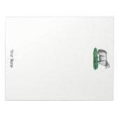  schapen Ooien landbouwhuisdieren Tekening C Notitieblok (Voorkant)