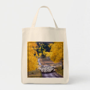 Schapen op Country Road Tote Bag