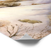 Schapen op de rug poster (Hoek)