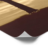 "Schapen op het Horizon 3"~Border Collie Poster (Hoek)