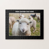 Schapen op maat legpuzzel (Horizontaal)